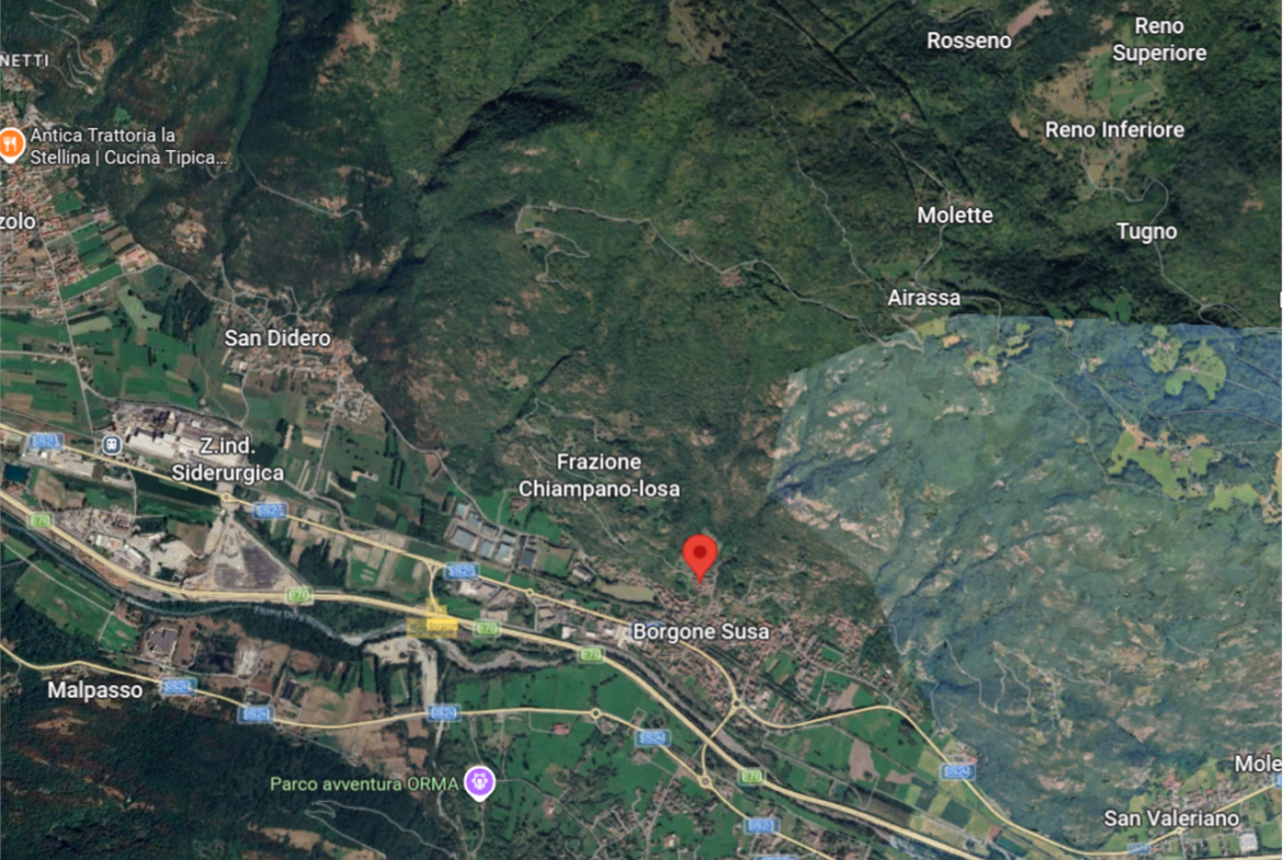 ABITAZIONE ALL’ASTA A BORGONE SUSA IN VIA B. FLORIO 45