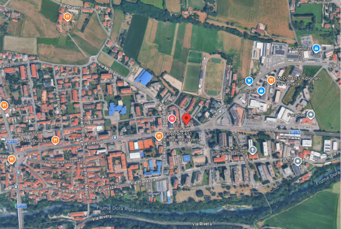 ABITAZIONE ALL’ASTA AD ALPIGNANO IN VIA CAVOUR 91
