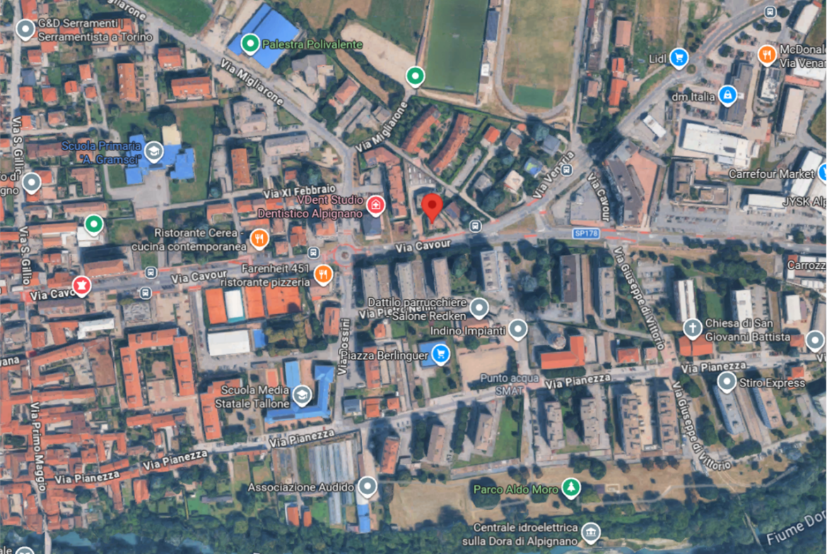 ABITAZIONE ALL’ASTA AD ALPIGNANO IN VIA CAVOUR 91