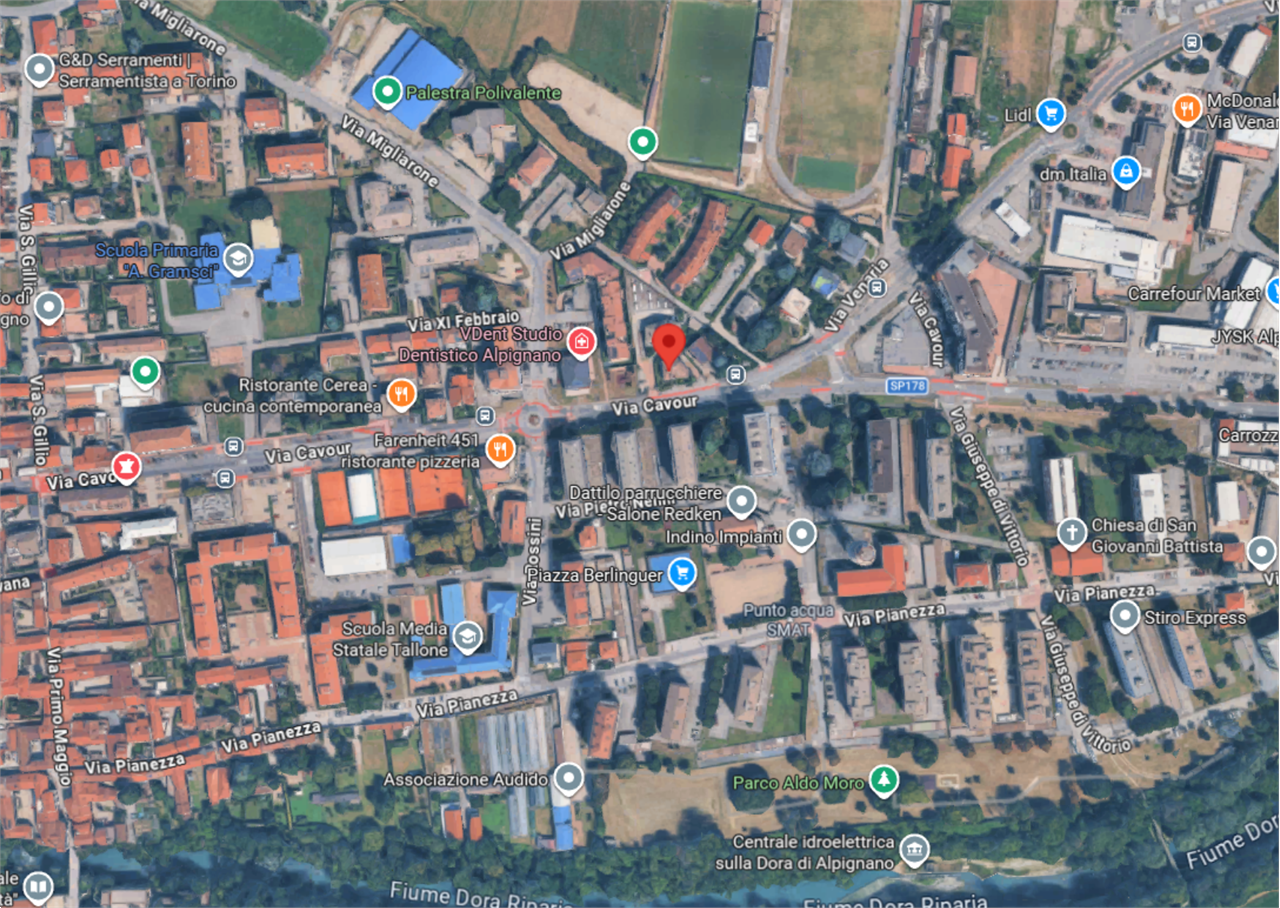 ABITAZIONE ALL’ASTA AD ALPIGNANO IN VIA CAVOUR 91