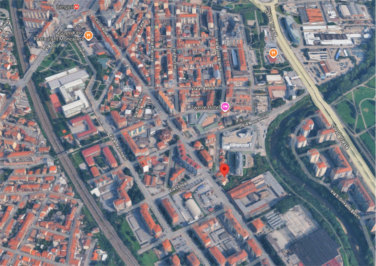 POSTO AUTO ALL’ASTA A MONCALIERI IN CORSO ROMA 32