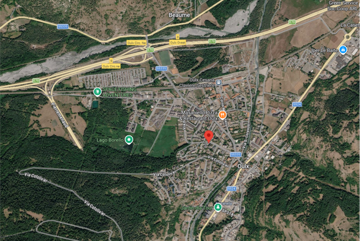 ABITAZIONE ALL’ASTA AD OULX IN VIA DEI LAGHI 19/B