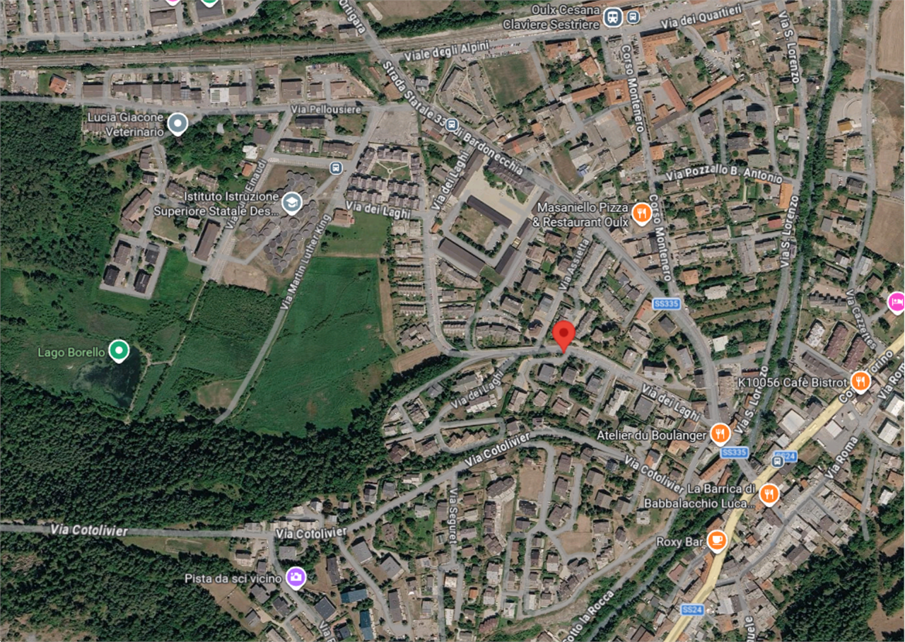 ABITAZIONE ALL’ASTA AD OULX IN VIA DEI LAGHI 19/B