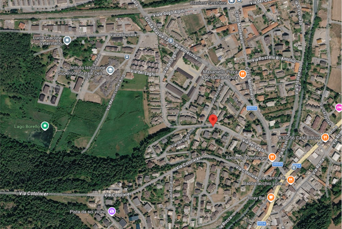 ABITAZIONE ALL’ASTA A OULX IN VIA LAGHI 19/B